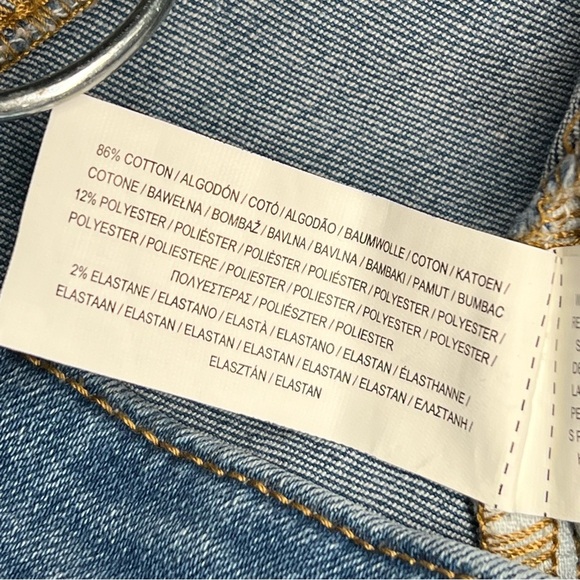 Denim Co. Primark Cares Blue Jeans Stretc Skinny Leg Women's Size 12 - Picture 8 of 8